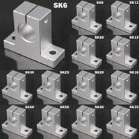 SK ležajevi aluminija CNC linearna nosač vodiča za nošenje nosača