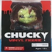 Mezco Toyz Chucky Glow-in-the tamno stilizirana figura NYCC Creepy Lootcrati ekskluzivno