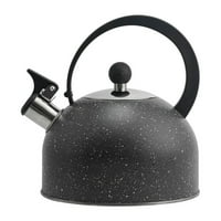 UPOSAO čajni čajnik zviždaljka za štednjak za peć gornji od nehrđajućeg čelika sa ručkom 2,5L Automatski