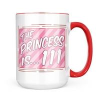Neonblond princeza je 111, rođendan u ružičastim poklon za ljubitelje čaja za kavu