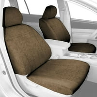 Caltrend Prednja kašike Supersuede pokriva za sjedala za 2011- Dodge Caliber - DG331-06SS bež umetci