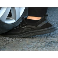WAZSHOP Unizne zaštitne cipele čipke UP sigurnosne cipele Neuništive radne čizme Anti-Smash čelične