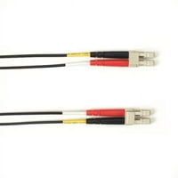 Black Bo FOLZHM4-007M-LCLC-BK MULTI-MODE LC do LC vlakna optički kabel, crni