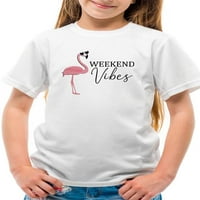 Vikendi Vibes Flamingo majica Juniors -image by Shutterstock, male