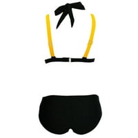 Shpwfbe kupaći kostim žene Dvije kukičane čipke visoki struk V izrez Bikini