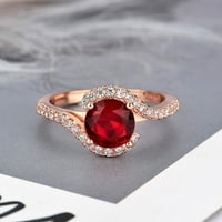 Vintage stil vinova loza Žene prstenovi boho sterling srebrni prstenovi za žene podesivi prsten