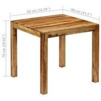 Walmeck stol za ručavanje čvrstog šefa 32,3 x31.5 x29.9