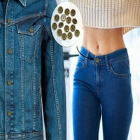 Onuone Jeans gumb Ne, šivati ​​podesive instant gumb-igle za proširenje Smanjite veličinu pantnog struka