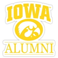 Iowa Hawkeyes Laser rezan alumni magnet