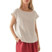 Ženska modna boja kontrastna patchwork sa majica s dugim rukavima