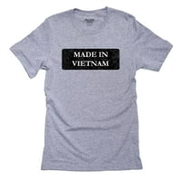 HIP izrađen u Vijetnamskoj zemlji Ponos muške sive majice