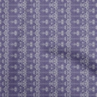 Onuone pamučne kambričke ljubičaste plave tkanine teksture zanatski projekti Dekor tkanina štampan dvorište
