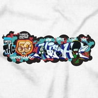 Hip hop elementi grafiti mjehurići muške grafičke majice majica Brisco brendovi m