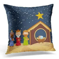 Baby Happy Merry Božićni dizajn Grafički crtani jastuk jastučni jastuk