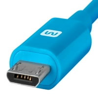 Mono USB tip-a do mikro tipa-b kabla - stopala - ljubičasta