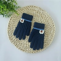 YESBay par Dječje rukavice Stretchy pletenica Dugme Zimske rukavice za vanjsku