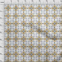 Onuone organski pamučni poplin Twill tkaninski geometrijski ispisi tkanine Ikat sa širokim dvorištem