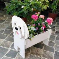Vrtni cvijet lonac pas pudlica Chihuahua Slatki životinjski sadilica Pot sadnica za skladištenje pasa
