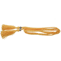 Tkanini remen za remen ukrašen struk lanac struka užad zlata