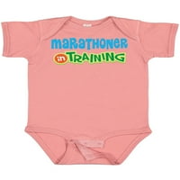 Inktastični marathoner u treningu poklon baby boy ili baby girl bodysuit