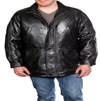Tibor dizajn muška kožna jakna