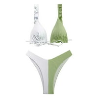 Kupaći kostimi za žene Žene Ljetne vise kvalitete Split zajednički visoki struk seksi plivanja kupaći