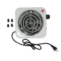 Električni štednjak za dekocija, 1000W prijenosni električni grijač Jednostruka štednjaka od nehrđajućeg