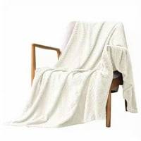 Fanshao visokokvalitetni flanel pokrivač flanela pokrivač pune boje ugodno prašnjavo stilski lagani