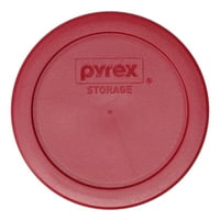Pyre 7200-PC Sangria Crvena okrugla plastična pokrov za zamjenu poklopca poklopca