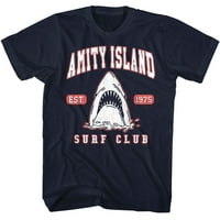 Jaws Amity Island Varsity Surf Club Muška majica