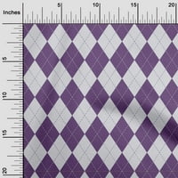 Onuone pamuk dres ljubičaste tkanine Provjerite argijale tkanine za šivanje tiskane plafne tkanine pored