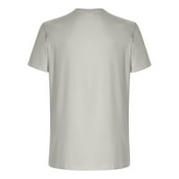 Muške majice Muškarci Ležerni okrugli vrat 3D digitalni ispis Pulover Fitness Sportske kratke hlače