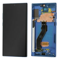 Zamjenski OLED displej Digitalizator dodirnog ekrana sa okvirom za Samsung Galaxy Note 10+ plus - plava
