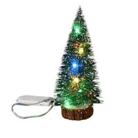 Božićno drvce sa LED lampicama mali stolni stolni stol xmas dekor