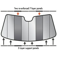 Intro-Tech Sunhade-Snowshade HD-87-P Custom Fit Withshield Sunshade