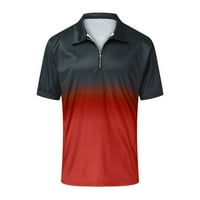Petort majice za muškarce Trendy Golf polo majice za muškarce kratki rukav vlagu Wicking golf majice