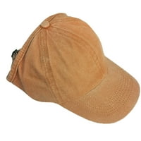 Cuekondy bejzbol kapa modna proljetna ljetna solidna boja za pranje za muškarce ili žene