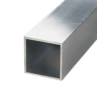 6063-T aluminijumska cijev, 2-1 2 2-1 2 1 8 zid 24 dugačak