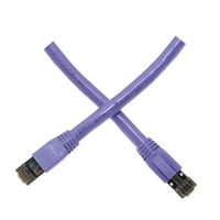 5ft Cat Purple S FTP patch kabel, 40GB, 2GHz, oblikovano čizma