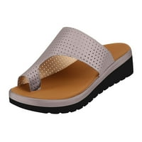 Sandale za čišćenje bescita za žene Žene Dression Comfy platforme casual cipele ljetna plaža Travel