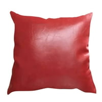 Fnochy klirens jastuk sa jastukom od čvrste boje meke FAU kože za kauč na kauču x boja