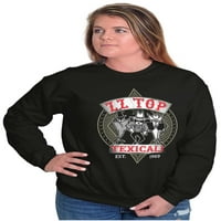 Top Texicali Rock N Roll Logo Cool Dukserirt za muškarce ili žene Brisco Brends 4x