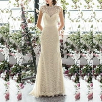 Charella Fashion ženska elegantna seksi casual v-izrez tanka remen pune boje duge haljine haljina haljina