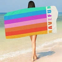 Ručnik za puštanje na plaži - jaka apsorpcija - mikrofiber - crtani tisak - ljetni kaput za tuširanje