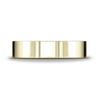 FineJewelers 14K zlatni ravni komforni fit veličine prstena za odrasle