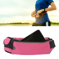 Sportski Fanny Pack, trčanje vrećica za struk Dizajn reflektora ultra tanak za trčanje ružičasto, zeleno,