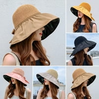 Žene ribarsko šef za sunčanje protiv UV podesive brzine Veliki ručni kašika šešira za šešicu na plaži
