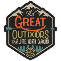 Charlotte Sjeverna Karolina Suvenir Dekorativne naljepnice