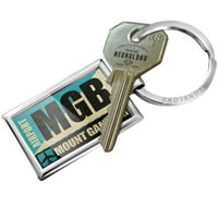 Airport KeychainCode MGB Mount Gambier