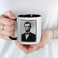 Cafepress - HONEST ABE Abraham Lincolna krigla - OZ Keramička krigla - Novelty Coffee Čaj za čaj
